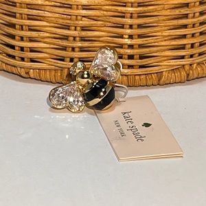 NWT kate spade all the buzz bee ring